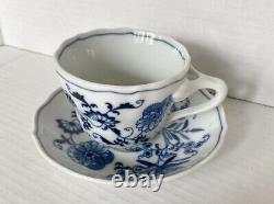 Blue Danube, Blue Onion, 30 Pcs. Lot Set, Coffee/tea Pot, Cups & Saucers Sets
