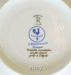 Ceralene Limoges Cup Saucer Imperial Imperiale Gold Raynaud 5 Available