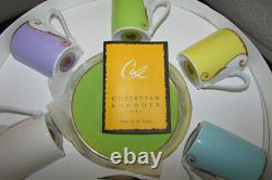 Christian Lacroix Arts De La Table Follement Boxed Set Of 6 Cup & Saucers