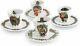 Christian Lacroix Love Who You Want Teacup And Saucer Set (1 Cup Missing)
