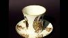 Cup Saucer Friends Porcelain Overglaze Gold