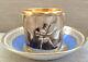 Dagoty Paris Porcelain Cup & Saucer C. 1810