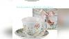 Delton 3 5 Porcelain Cup Saucer In Gift Box Dragonfly