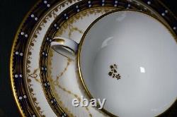 Elegant RARE c. 19th C Copeland's (Spode) Worcester Cup & Saucer Trio England