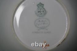 Elegant RARE c. 19th C Copeland's (Spode) Worcester Cup & Saucer Trio England