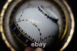 Elegant RARE c. 19th C Copeland's (Spode) Worcester Cup & Saucer Trio England