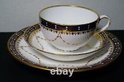 Elegant RARE c. 19th C Copeland's (Spode) Worcester Cup & Saucer Trio England