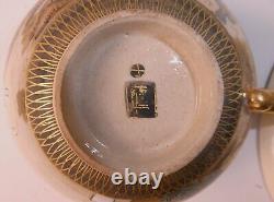 Exquisite Antique Satsuma Cup & Saucer Meiji Period Japan