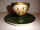 Exquisite Antique Royal Vienna Porcelain Cup Saucer Cherub Scenic Artist Signed