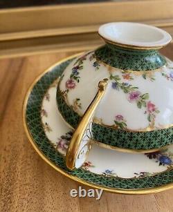 FEUILLET Old Paris 1815-1823 Hand Painted CUP & SAUCER France Antique (2 of 2)