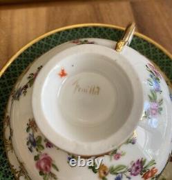 FEUILLET Old Paris 1815-1823 Hand Painted CUP & SAUCER France Antique (2 of 2)