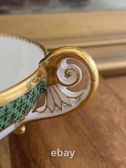 FEUILLET Old Paris 1815-1823 Hand Painted CUP & SAUCER France Antique (2 of 2)