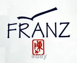FRANZ Porcelain Monkey Design Cup & Saucer Set New FZ00106