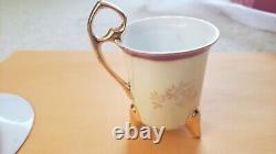 Fine Porcelain Japan Style Tea/coffee Cup Saucer Set 6 Cups 6 Plates