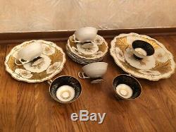 Fine Porcelain Tea Cup Set, Made by Weimar Germany, New