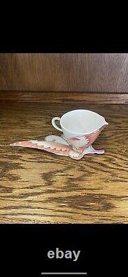 Franz Porcelain Butterfly Tea Cup Saucer XP 1907