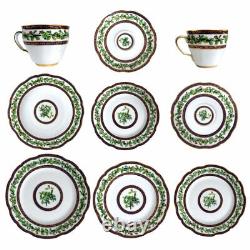 French Puiforcat Porcelain Chêne Royal Tea Cup & Saucer Discontinued Pattern