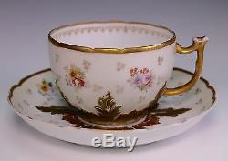 GARDNER with Islamic Script Russian Porcelain Large Cup and Saucer