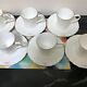 Givenchy Pairs Porcelain Yamaka Octagon Cup Saucer Espresso 6 Set
