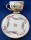 Great Antique 19thc Richard Ginori Porcelain Cup & Saucer Porzellan Doccia Tasse