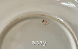 H&R Daniel Porcelain Cup & Saucer Antique Tea Can Regency 1825 Sevres Style EUC