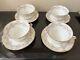 Haviland Limoges Schleiger 330 Bows Wreaths Double Gold Cup Saucer. 4 Available