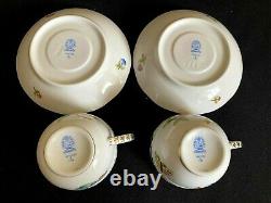 HEREND PORCELAIN HANDPAINTED QUEEN VICTORIA MOCHA CUP AND SAUCER (2pcs.)711/VBO