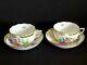 Herend Porcelain Handpainted Queen Victoria Tea Cup And Saucer (2pcs.) New