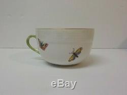 HEREND Porcelain CHANTICLEER Cup & Saucer