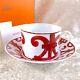 Hermes Paris Large Morning Soup Cup & Saucer Porcelain Guadalquivir Withbox