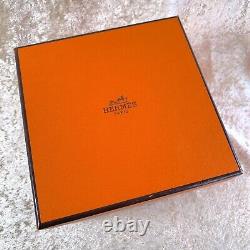 HERMES PARIS NIL Nile Tea Cup & Saucer French Porcelain Tableware withBox