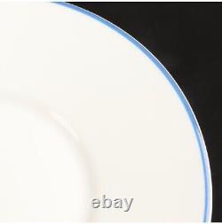 HERMES PARIS Tea Cup & Saucer Porcelain Tableware RHYTHM BLUE 2 set withbox Japan