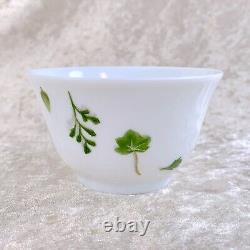 HERMES Paris Tea Cup & Saucer Porcelain with Top Lid Cover MESCLUN Tableware