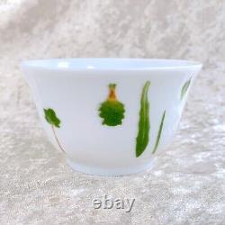 HERMES Paris Tea Cup & Saucer Porcelain with Top Lid Cover MESCLUN Tableware