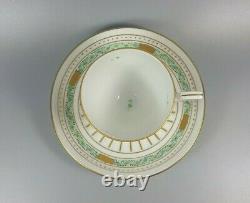 Herend Chinese Bouquet Green (apponyi) 4467 Cup And Saucer