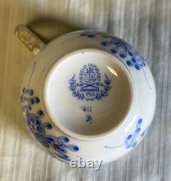 Herend Hungary Waldstein Blue Cup and Saucer