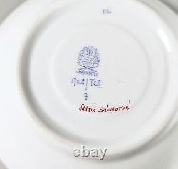 Herend Masterpiece, Cornucopia Coffe Cup & Saucer By Altai Sándorné (a001)