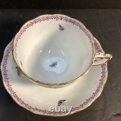 Herend Porcelain Chanticleer 704 Cup Saucer MINT! #2