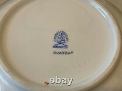 Herend Porcelain Fortuna Pattern Cup Saucer & Dessert Plate