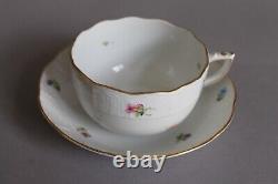 Herend Porcelain Mille Fleurs 18 pcs Tea Coffee Cup Saucer Plate Set MF