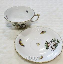 Herend Porcelain ROTHSCHILD BIRD Tea Cup & Saucer