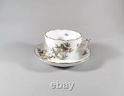 Herend, Rothschild Coffee (730) Cup & Saucer, Handpainted Porcelain! (bt003)