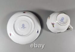 Herend, Rothschild Coffee (730) Cup & Saucer, Handpainted Porcelain! (bt003)