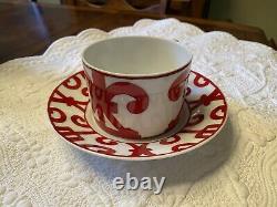 Hermes Balcony du Guadalquivir Coffee Cup & Saucer. This has never been used