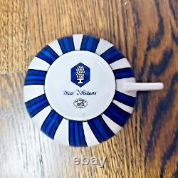 Hermès Bleus d'Ailleurs Breakfast Cup and Saucer Porcelain New with Box