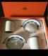 Hermes Chaine Dancre Demitasse Cup And Saucer 2 Set Espresso Coffee M110