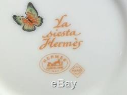 Hermes La Siesta Porcelain Breakfast Cup with Saucer
