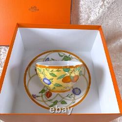 Hermes Large Morning Soup Cup & Saucer La Siesta Porcelain Tableware with Box