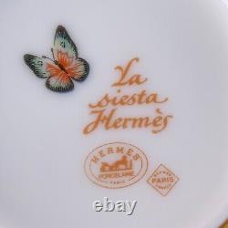 Hermes Large Morning Soup Cup & Saucer La Siesta Porcelain Tableware with Box