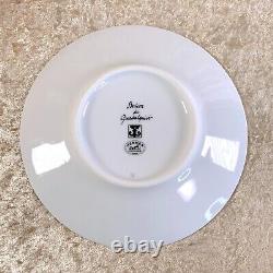 Hermes Paris Guadalquivir Platinum Tea Cup Saucer Porcelain Tableware with Case